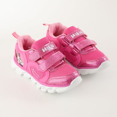 Imagen 2 del producto Zapatillas Con Luces Niña Contenta Minnie Rosado
