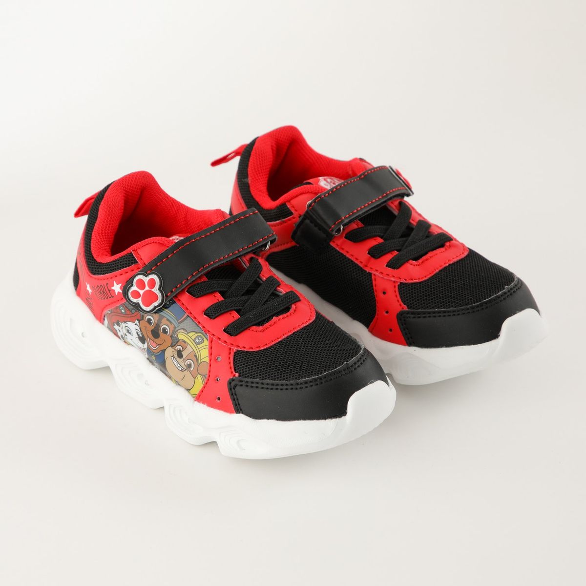 PAW PATROL - Zapatillas Con Luces Niño Riendo Rojo Paw Patrol