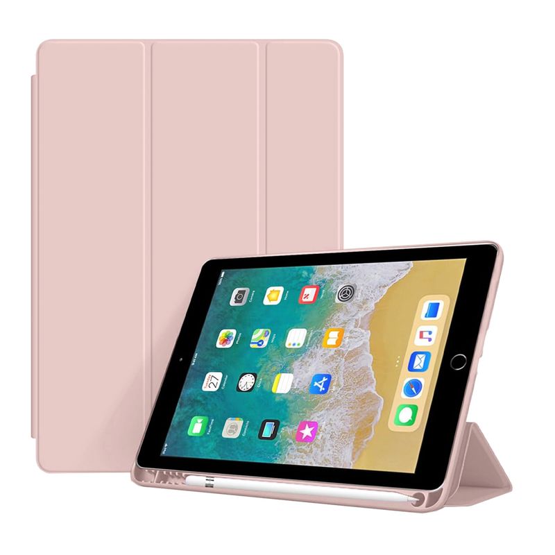 JOIGO - Funda Smart Cover Para iPad 9.7 5ta 6ta Generacion Rosa