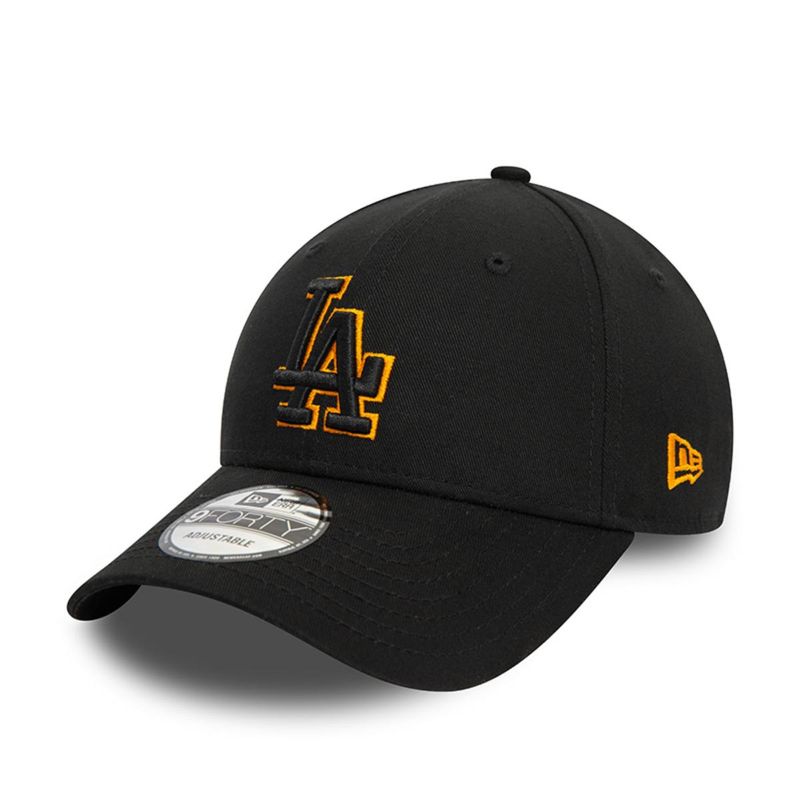 NEW ERA - Gorra 9Forty Los Angeles Dodgers MLB Outline Logo Black