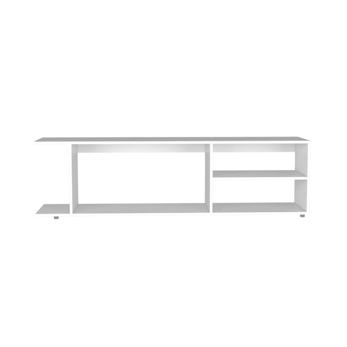 FMFURNITURE - Rack TV 70" Fm-004B - Blanco