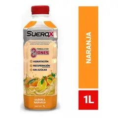 SUEROX - Bebida Isotónica Naranja 1 Litro