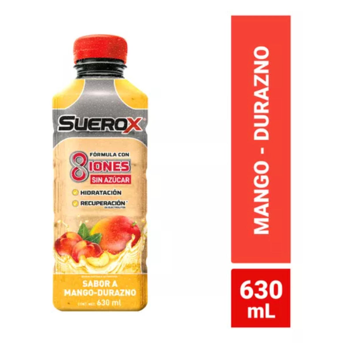 SUEROX - Suerox Bebida Isotónica Mango-Durazno 630 ML