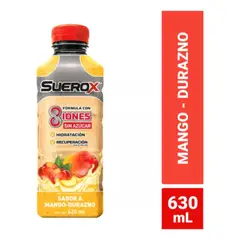 SUEROX - Bebida Isotónica Mango-Durazno 630 ML