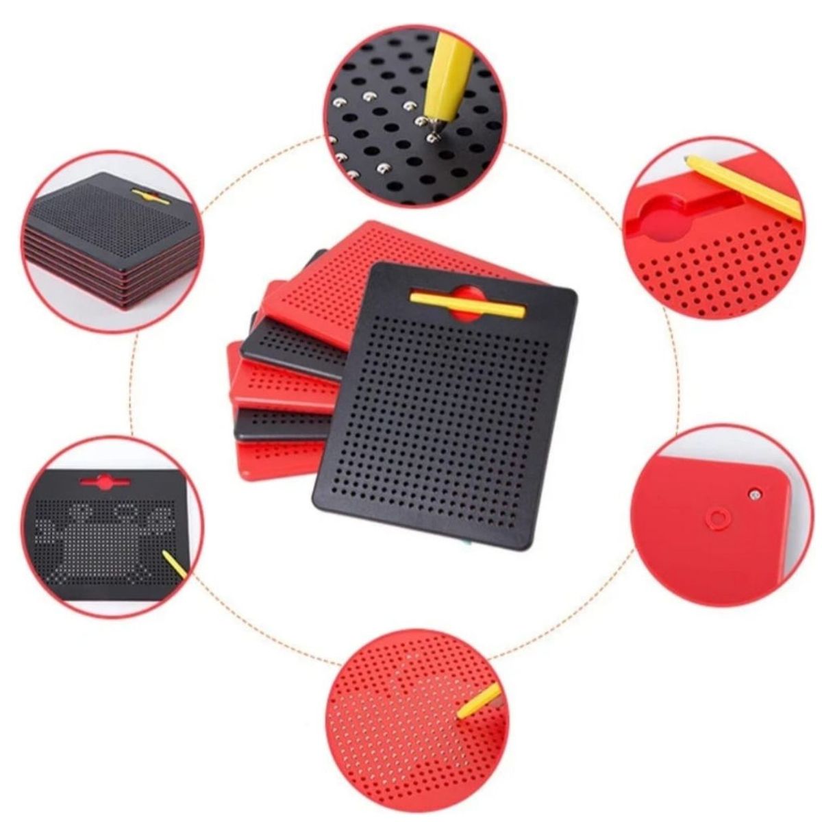 GENERICO - Juego Tablero De Patrones Magnético Niños