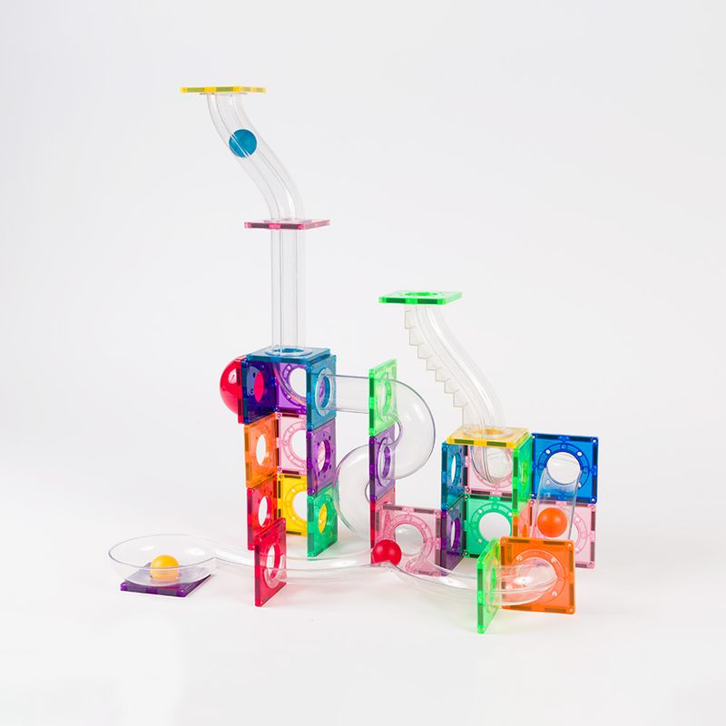 IMANIX - IMANIX JUEGO DE CONSTRUCCION MAGNECTICO CON TOBOGAN DE 70 P