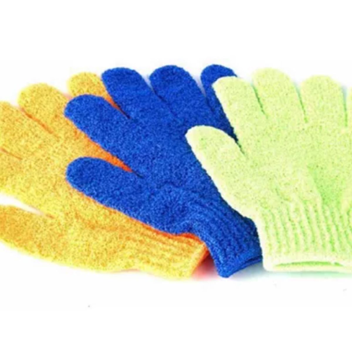 GENERICO - Pack X 2 Guantes Exfoliantes Ducha Limpieza Desinfeccion