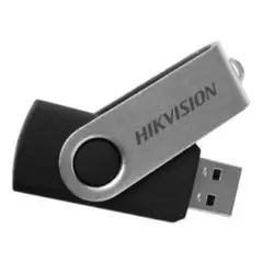 GENERICO - Pendrive 16 GB - Hikvision M200S - USB 2.0 - Negro/Plata