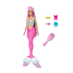 BARBIE - FANTASIA MUÑECA CABELLO LARGO DE ENSUEÑO - SIRENA
