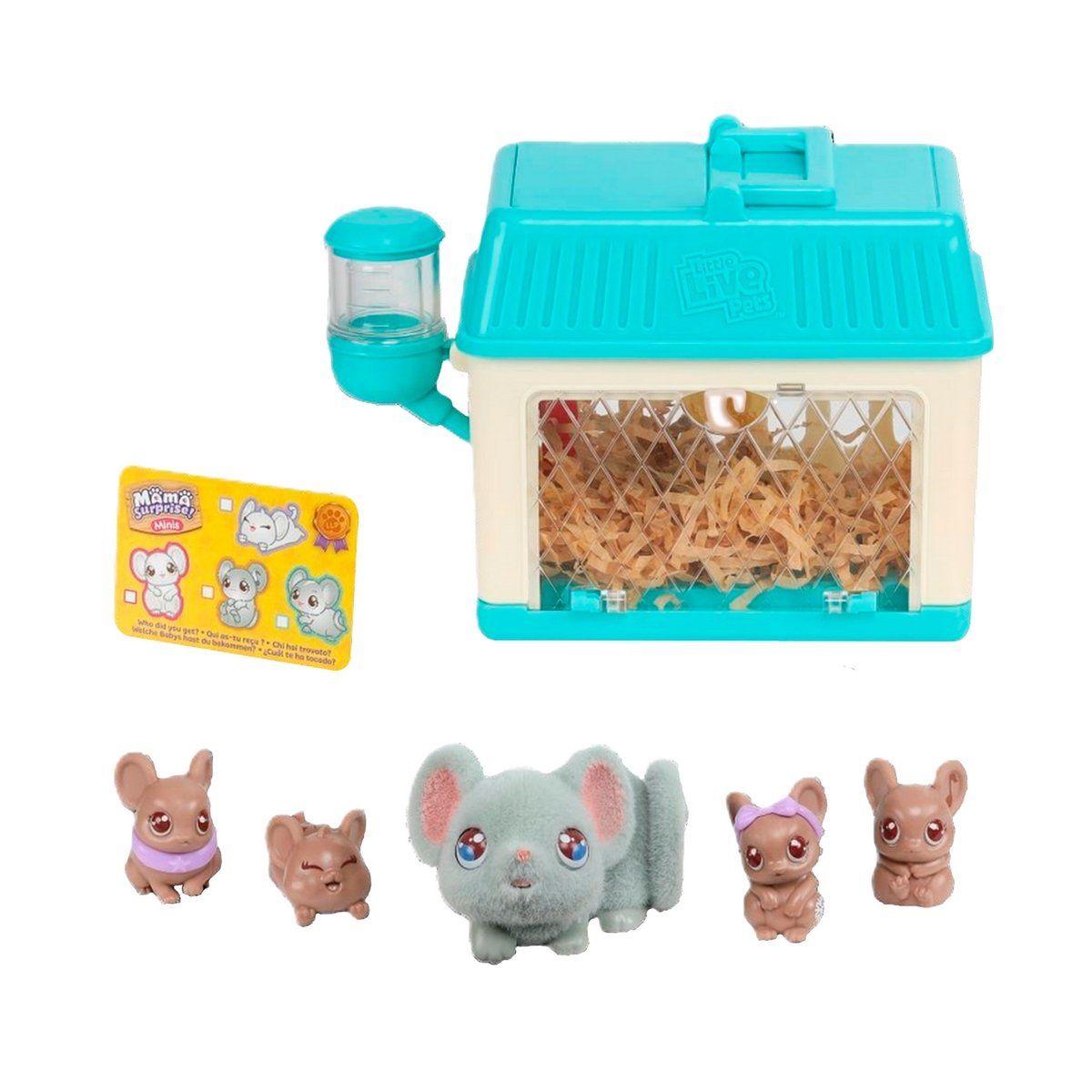 LITTLE LIVE PETS - Muñequitas Little Live Pets Mamma Sorpresa mini Lil Mouse