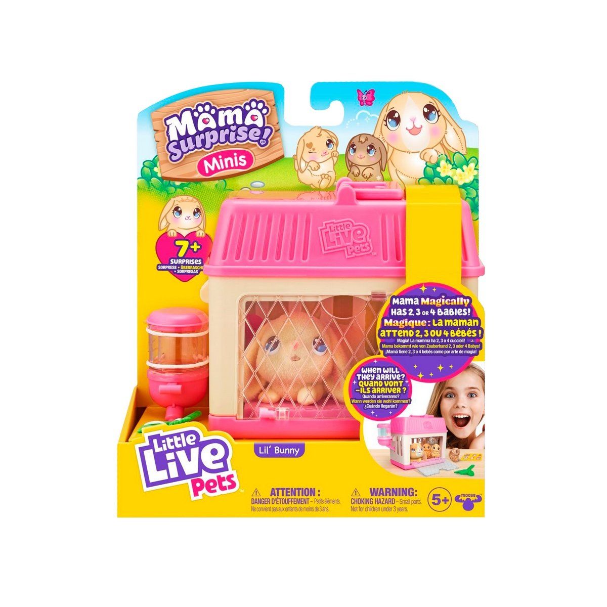 LITTLE LIVE PETS - LITTLE LIVE PETS Mamma Sorpresa Mini Set S2 Lil' Bunny