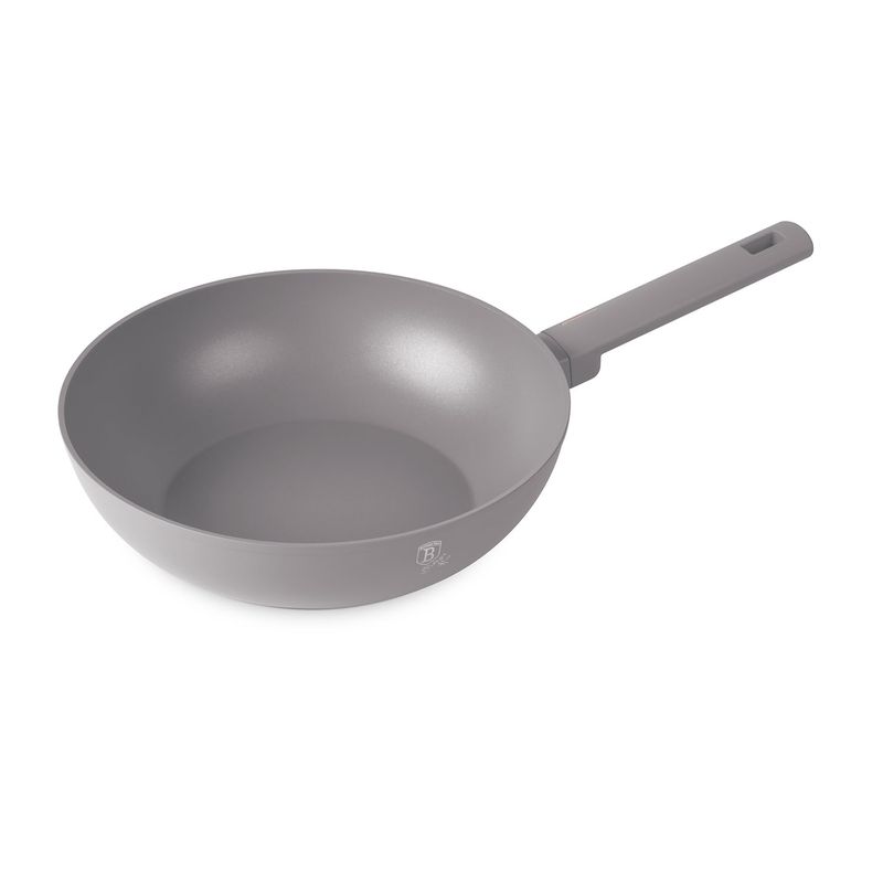 BERLINGER HAUS - WOK 28 CM TAUPE COLLECTION ANTIADHERENTE  3,2 LTS