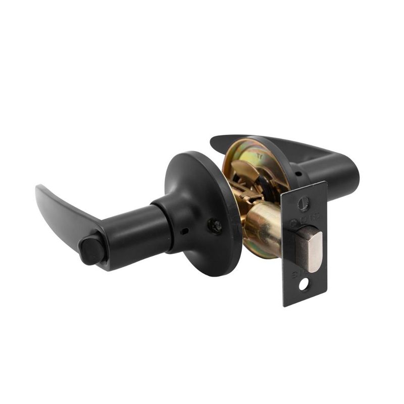 ODIS - Cerradura Tubular Con Manilla Odis 203 Baño - Negro