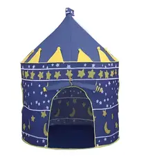 GENERICO - Plegable Castillo Para Niña Juguete Portátil Tienda De Juego
