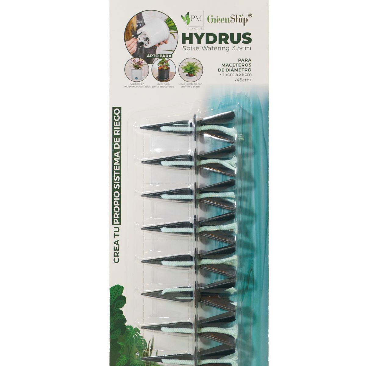 PLANT ME - Estaca de Autorriego Sistema Autorregante Hydrus 3.5 8PCS