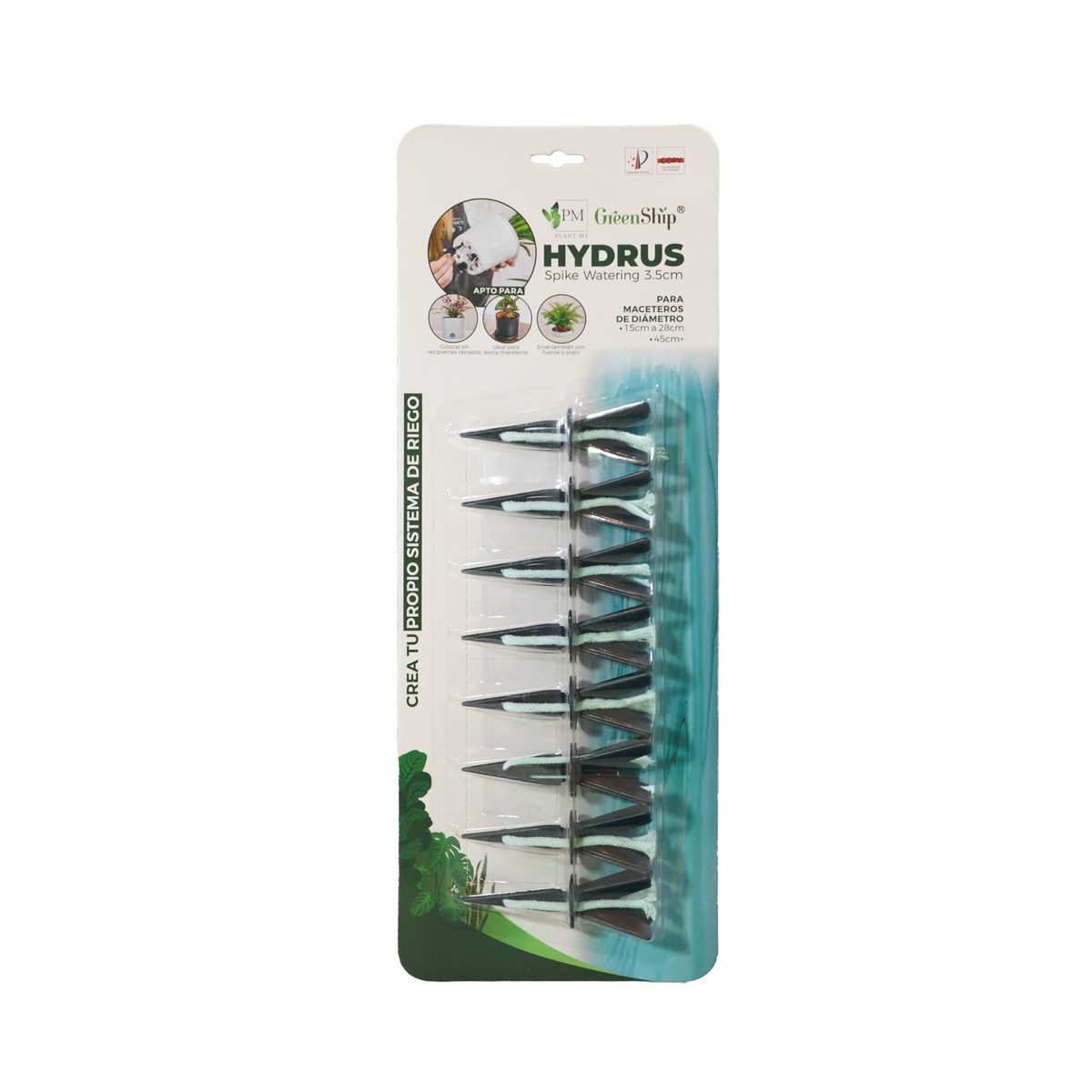 PLANT ME - Estaca de Autorriego Sistema Autorregante Hydrus 3.5 8PCS