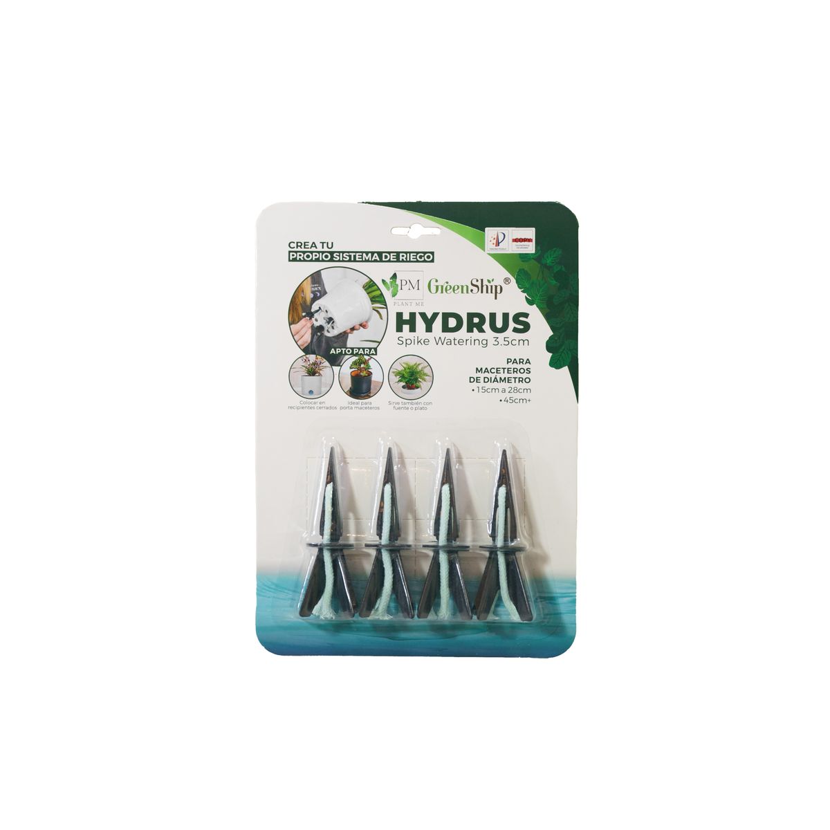 PLANT ME - Estaca de Autorriego Sistema Autorregante Hydrus 3.5 4PCS