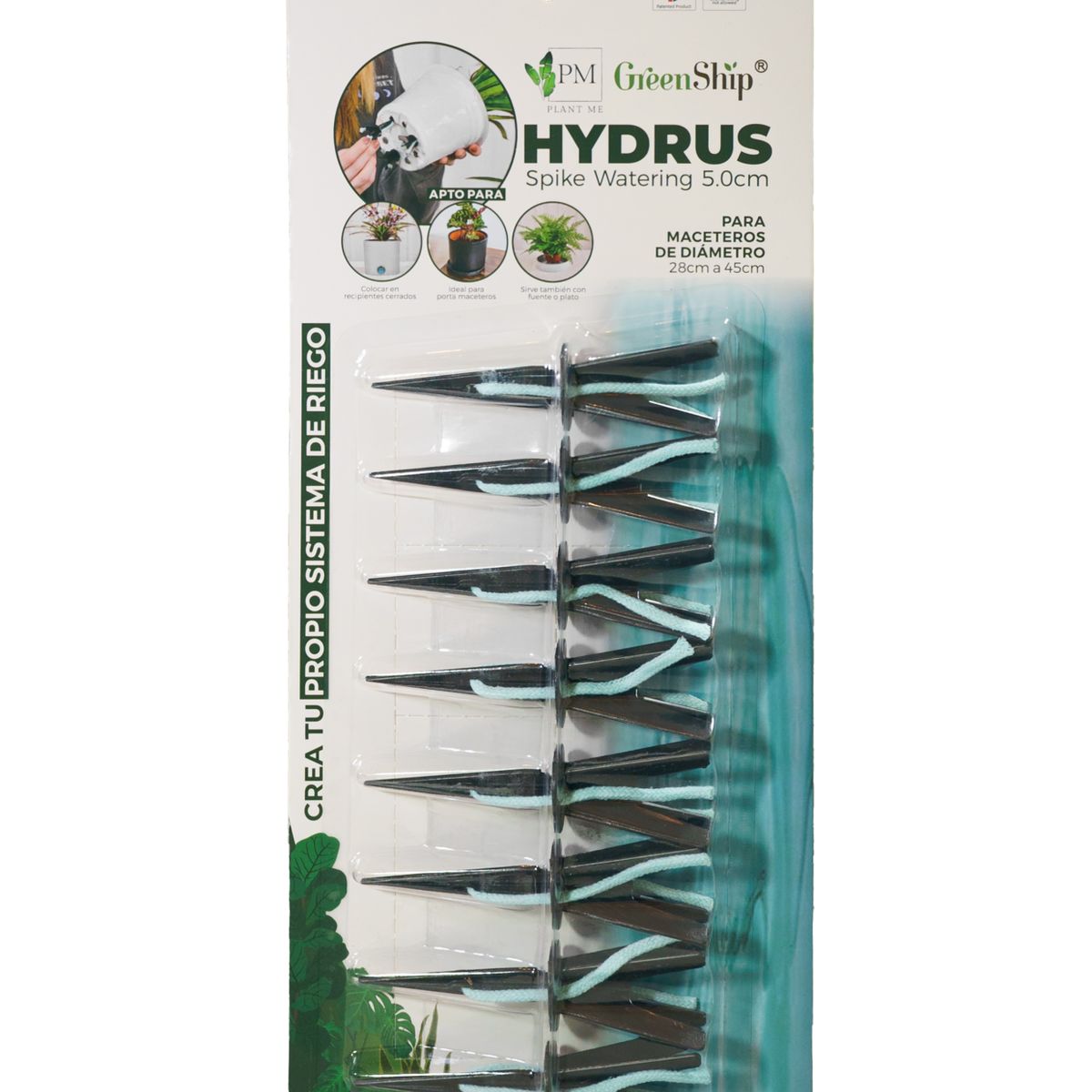 PLANT ME - Estaca de Autorriego Sistema Autorregante Hydrus 5.0 8PCS