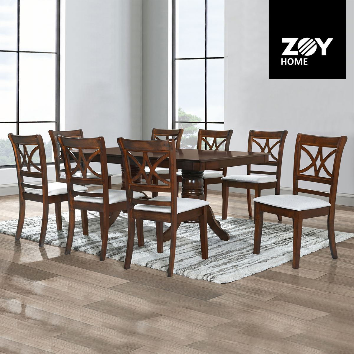 WDS HOME - Juego de Comedor Holbox 8 Sillas