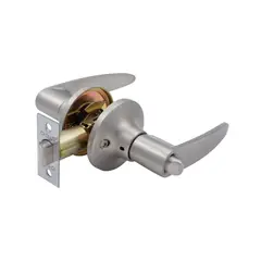 ODIS - Cerradura Tubular Con Manilla 203 Baño - Plata Mate
