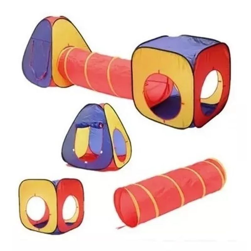 GENERICO - Carpa Para Niños Tunel Plegable Infantil Piscina Castillo