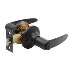 ODIS - Cerradura Tubular Con Manilla 203 Dormitorio - Negro
