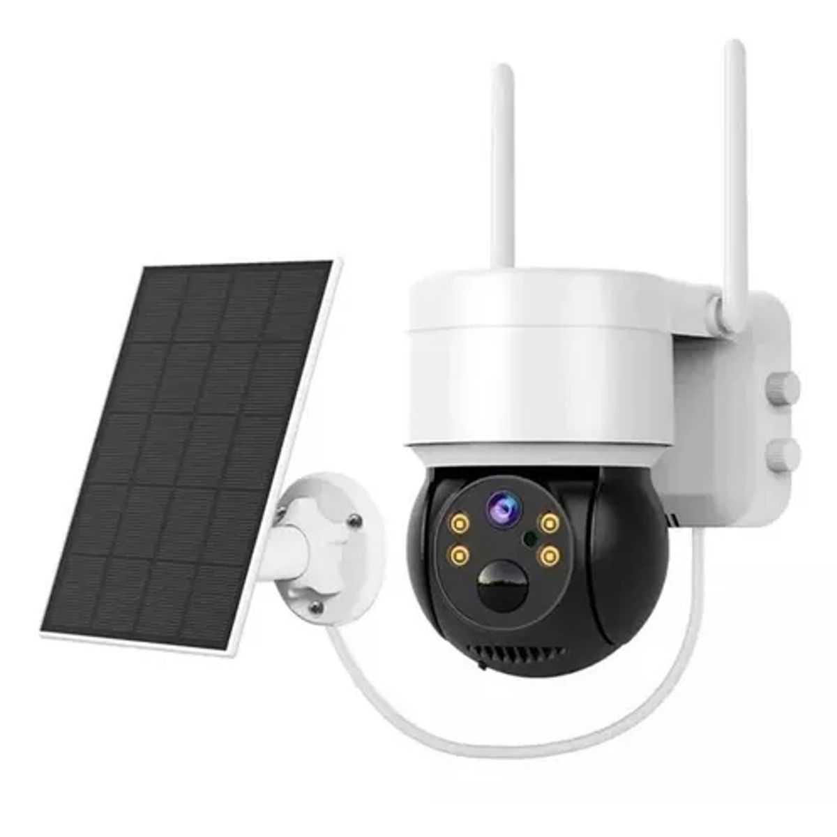 GENERICO - Cámara Solar Para Exteriores Ip 1080 Inalámbrica 360