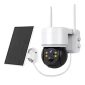 GENERICO - Cámara Solar Para Exteriores Ip 1080 Inalámbrica 360
