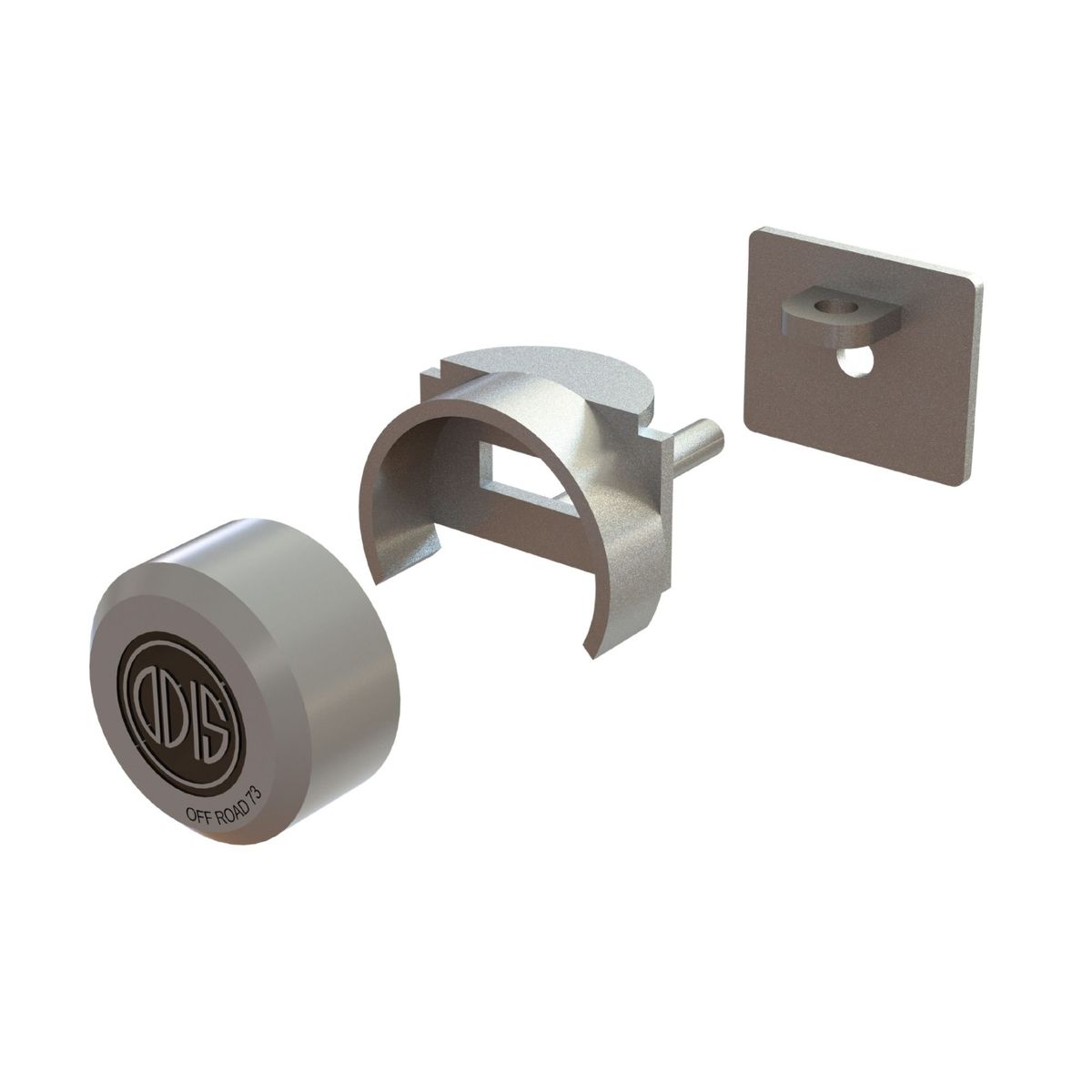 ODIS - Candado Disco Off Road con Soporte para Cortina Enrollable Aluminio