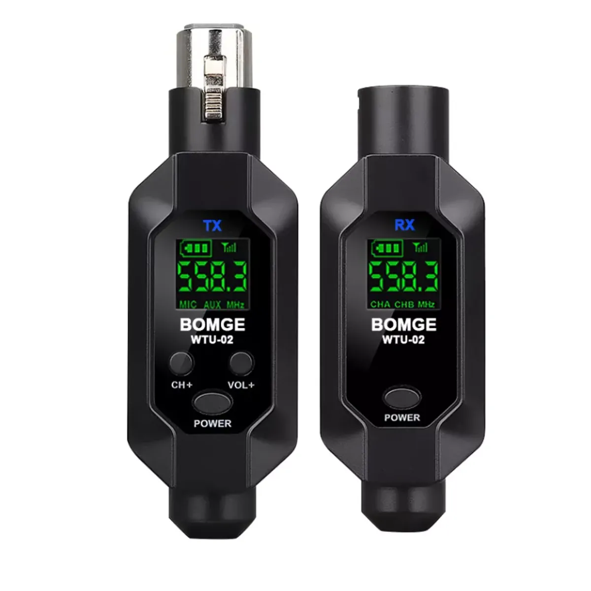 GENERICO - Sistema Receptor Y Transmisor micrófono Inalámbrico