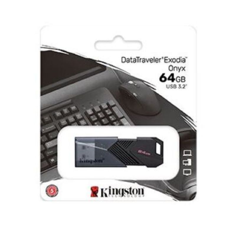 KINGSTON - Pendrive 64 GB - Kingston DataTraveler Exodia Onyx (DTXON/64GB)