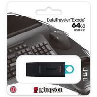 Pendrive 64 GB - DataTraveler Exodia - USB 3.1 Gen 1