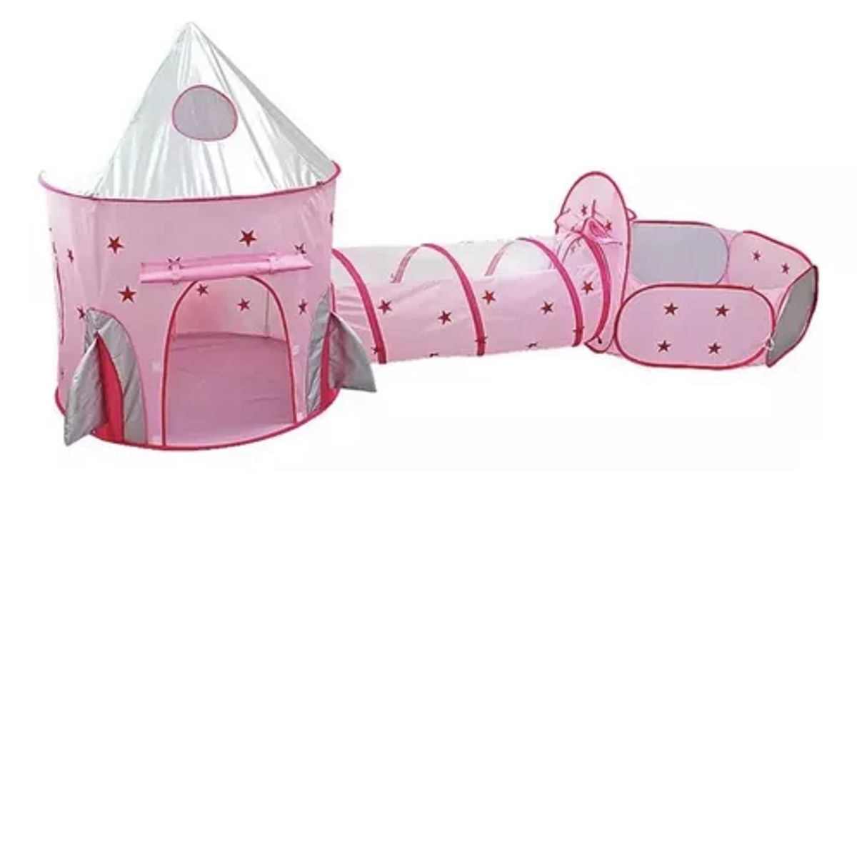 GENERICO - Carpa Piscina Cohete Túnel Plegable Infantil Niños