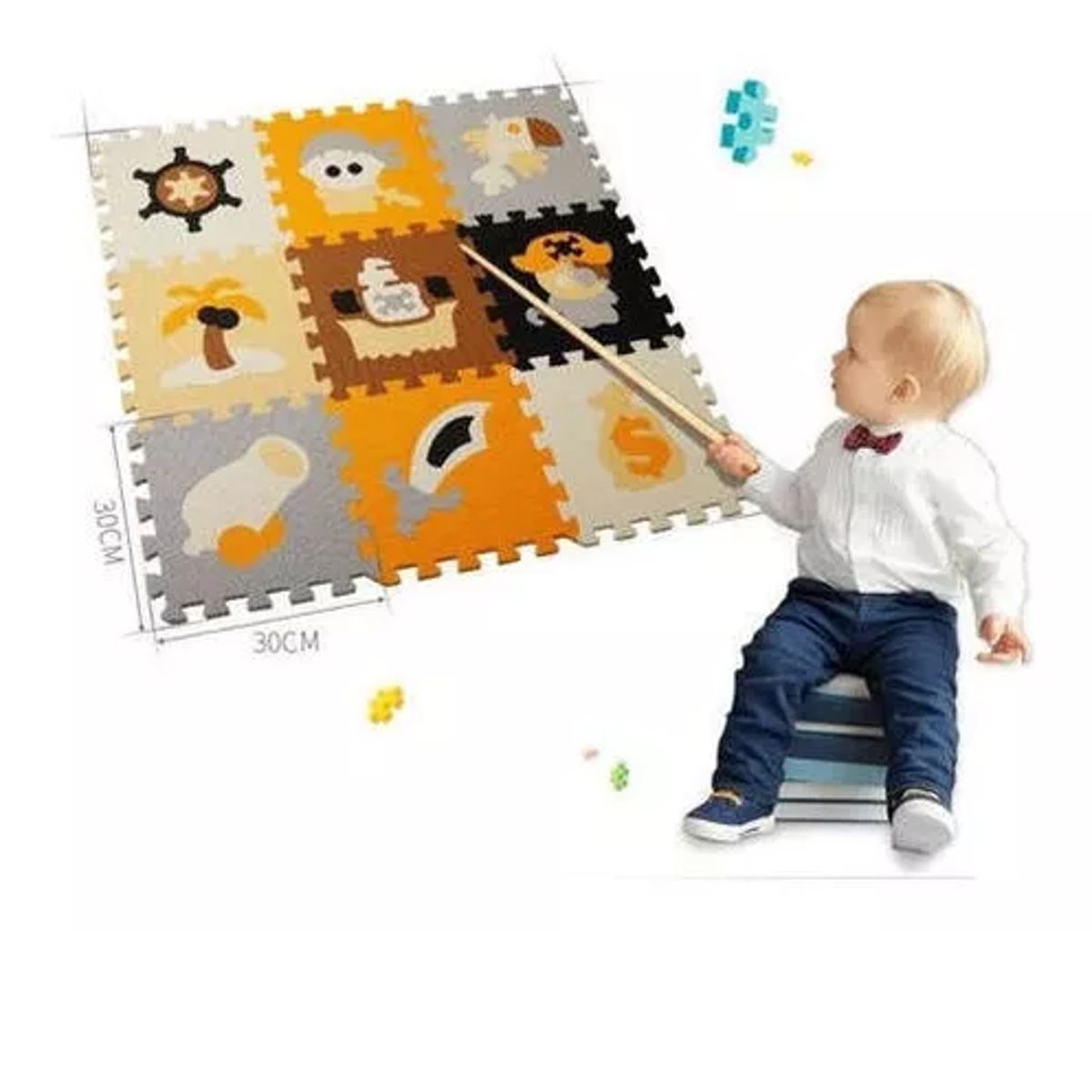 GENERICO - Protector De Suelo Interactivo Para Niños