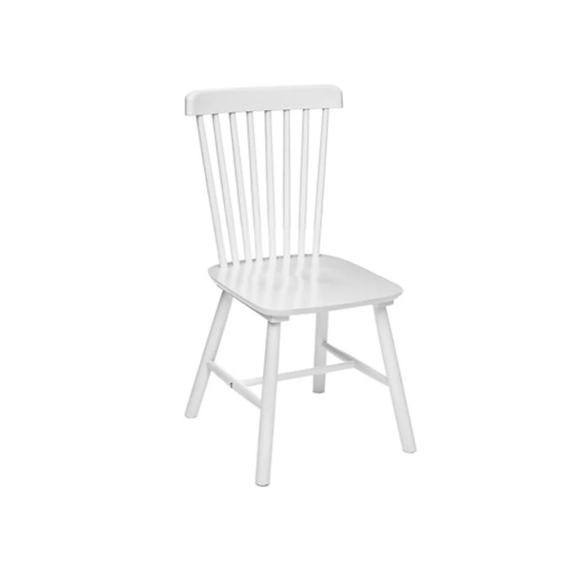 HABITA2 CHILE - Silla de Comedor Windsor de Madera Blanca