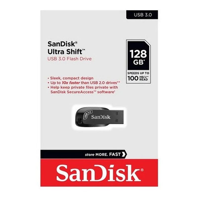 SANDISK - Unidad Flash Sandisk Sdcz410-128g Usb 3.0 Ultra Shift 128 Gb