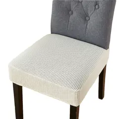 GENERICO - Pack de 8 fundas Protectoras Cubre Asientos para sillas de comedor