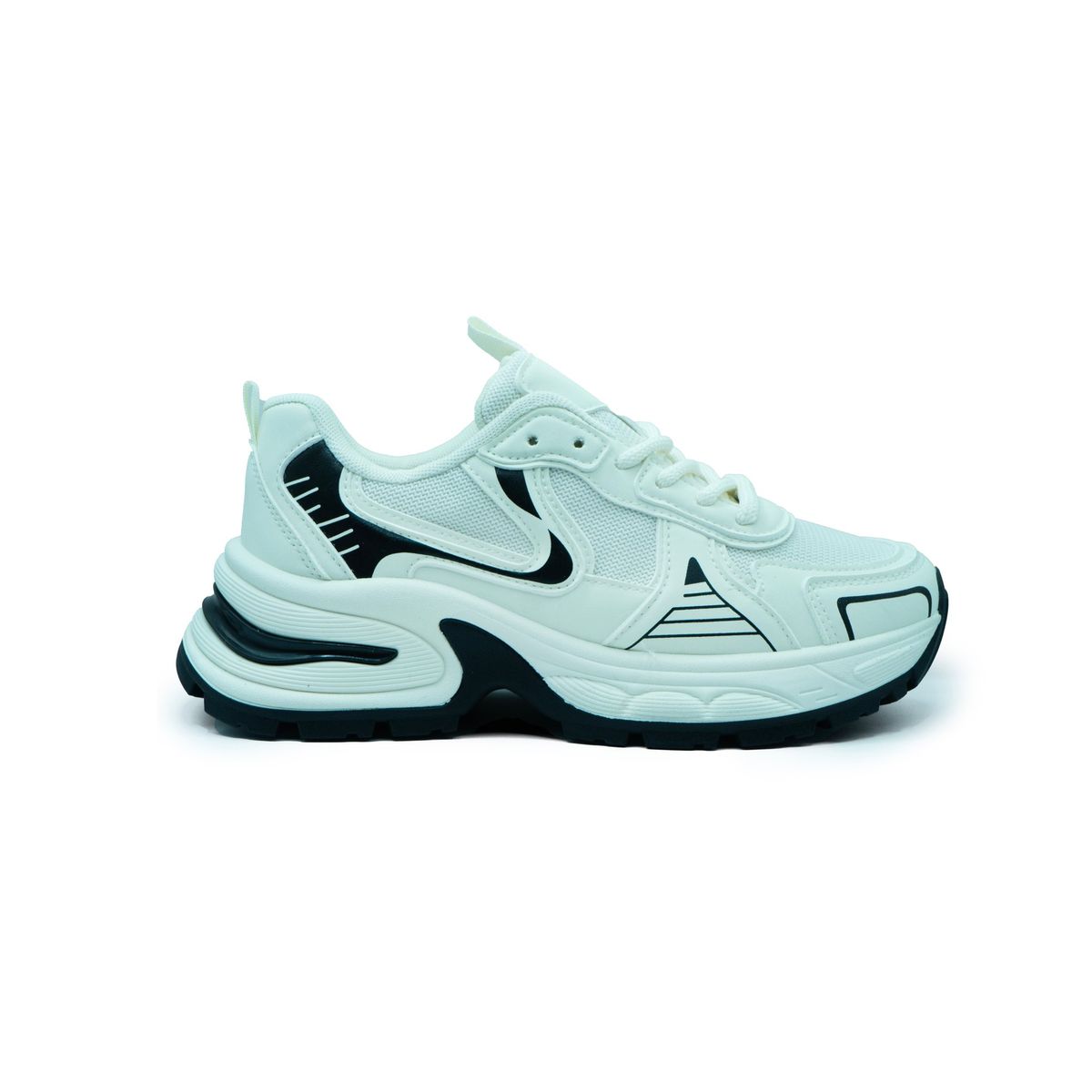 APOSTOL - Zapatillas deportivas mujer plataforma confort Blancas