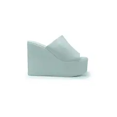 APOSTOL - Sandalias con plataforma blancas WHITE