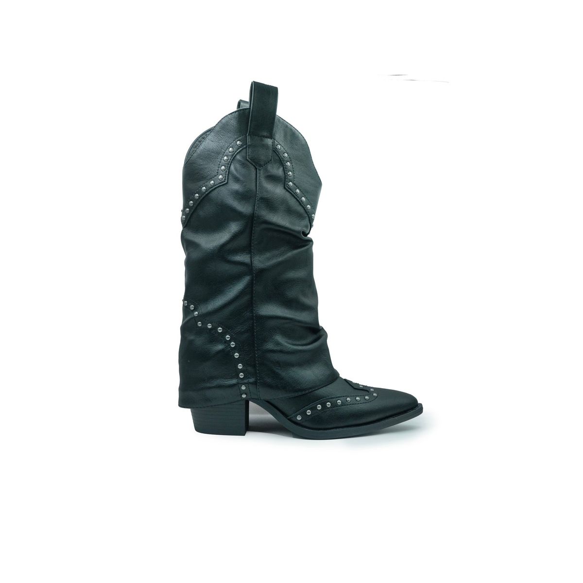 APOSTOL - Bota texana mujer con taco bucanera bratz