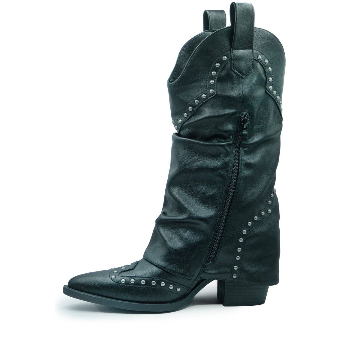 APOSTOL - Bota texana mujer con taco bucanera bratz