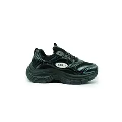 APOSTOL - Zapatillas deportivas mujer plataforma confort Black