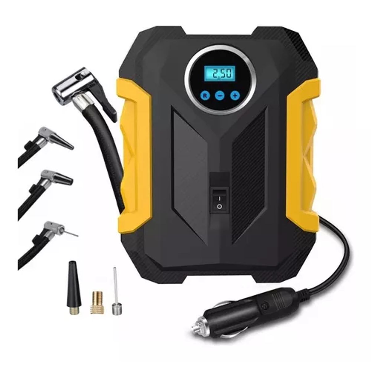 GENERICO - Compresor De Aire Portátil Digital 12v Todo Neumático