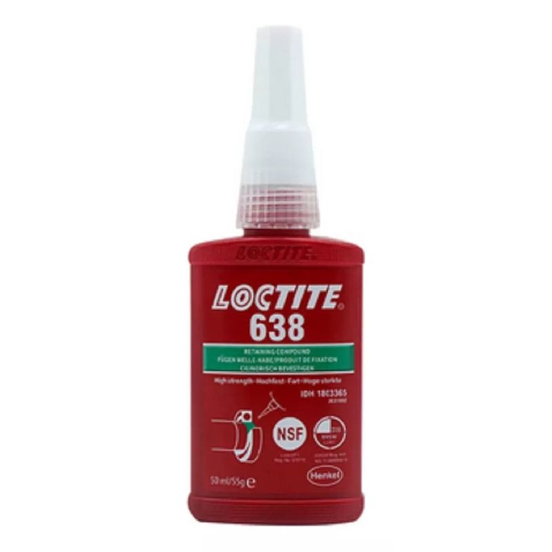 LOCTITE - Loctite 638 Fija Ejes Verde 50ml Alta Viscosidad