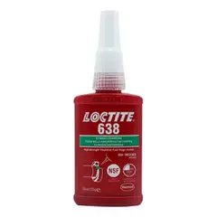 LOCTITE - 638 Fija Ejes Verde 50ml Alta Viscosidad