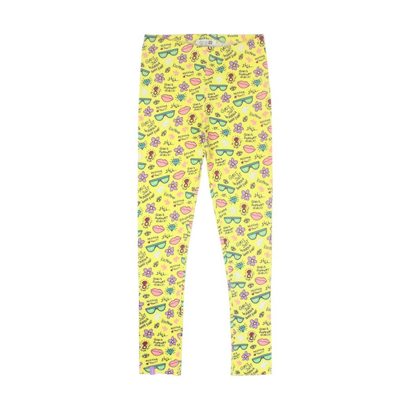 FICCUS - Leggins Junior Niña Day To Day Amarillo