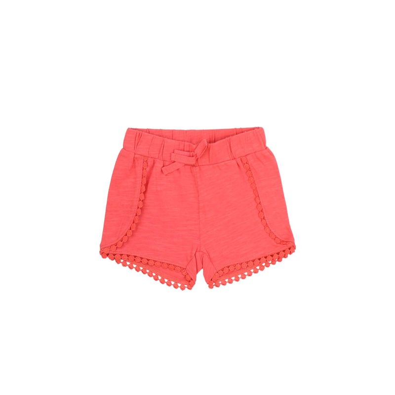 FICCUS - Short Bebé Niña Energy Coral
