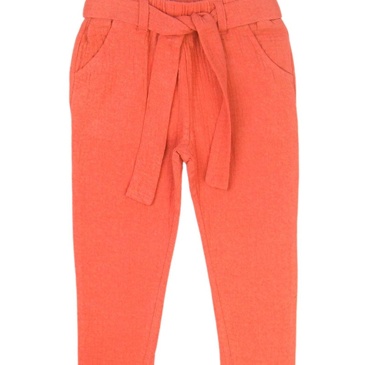 FICCUS - Pantalón Bebé Niña Energy Naranjo