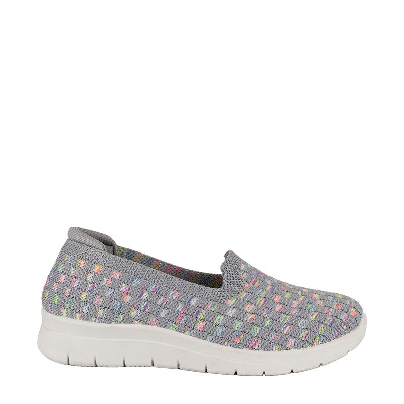 ALQUIMIA - Zapatilla Mujer Gris Balmes Alquimia