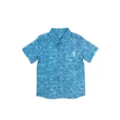FICCUS - Camisa Kids Niño Malibu Menta